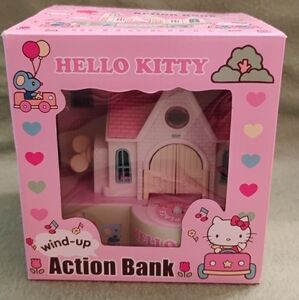 2003 Hello Kitty Wind-Up Action Bank